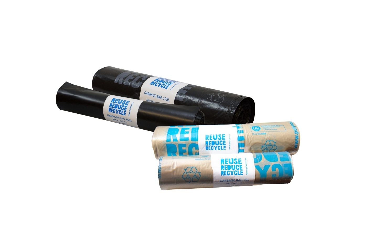 Polyblue garbage bags