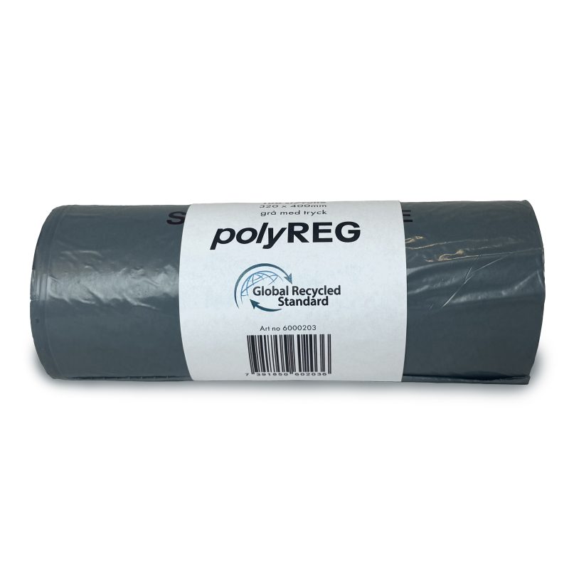 Sanitetspåse i återvunnen polyeten